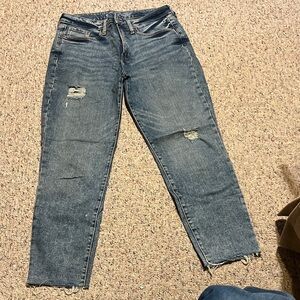 Old Navy High-Rise O.G. Straight Jeans - Blue